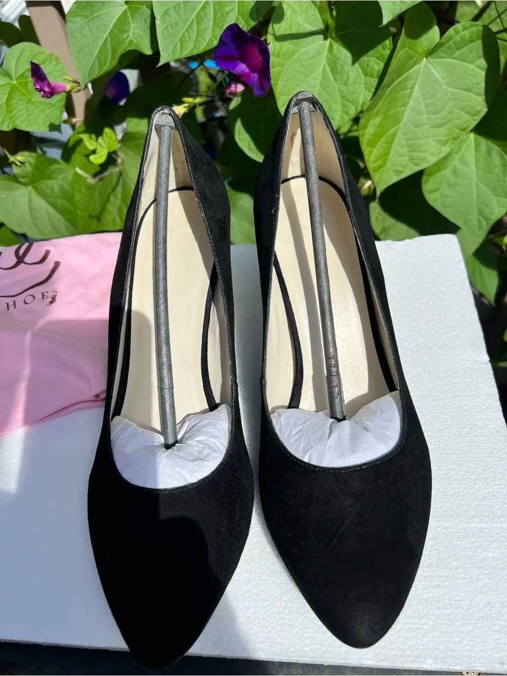 Zofie Women's Felicia Patent Leather Pump Black Size 12 New w/ Bag & Box Brazil